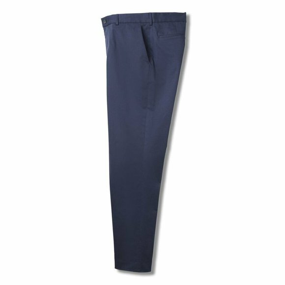 MagnaClick Men's Classic-Fit Flat Front Pants - Picture 7 of 9